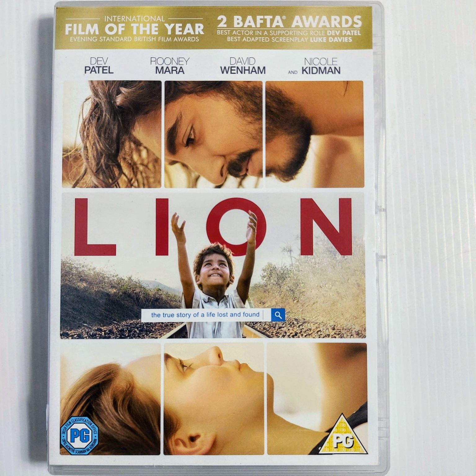 LION DVD 2016 Dev Patel Rooney Mara Nicole Kidman Awards Special Features