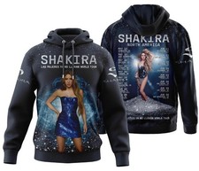 Shakira Las Mujeres Ya No Lloran World Tour 2025 North America Hoodie 3D