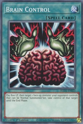 Yugioh Brain Control 1st Edition Common EGO1-EN023 NM
