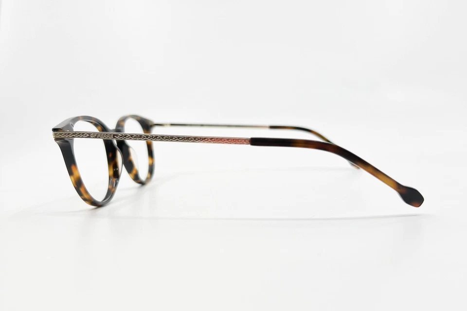Monturas de gafas Gianfranco Ferre marrón tortuga 48-20-140 16460 Foto 3 de 4