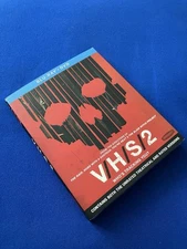 V/H/S/2: blu-ray+dvd w/ “VERY RARE” Slipcover “CREASE/Read Desc”  ☠️BRaND NeW☠️