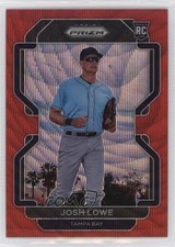 2022 Panini Prizm Tier II Red Wave Prizm 46/99 Josh Lowe #215 12ty