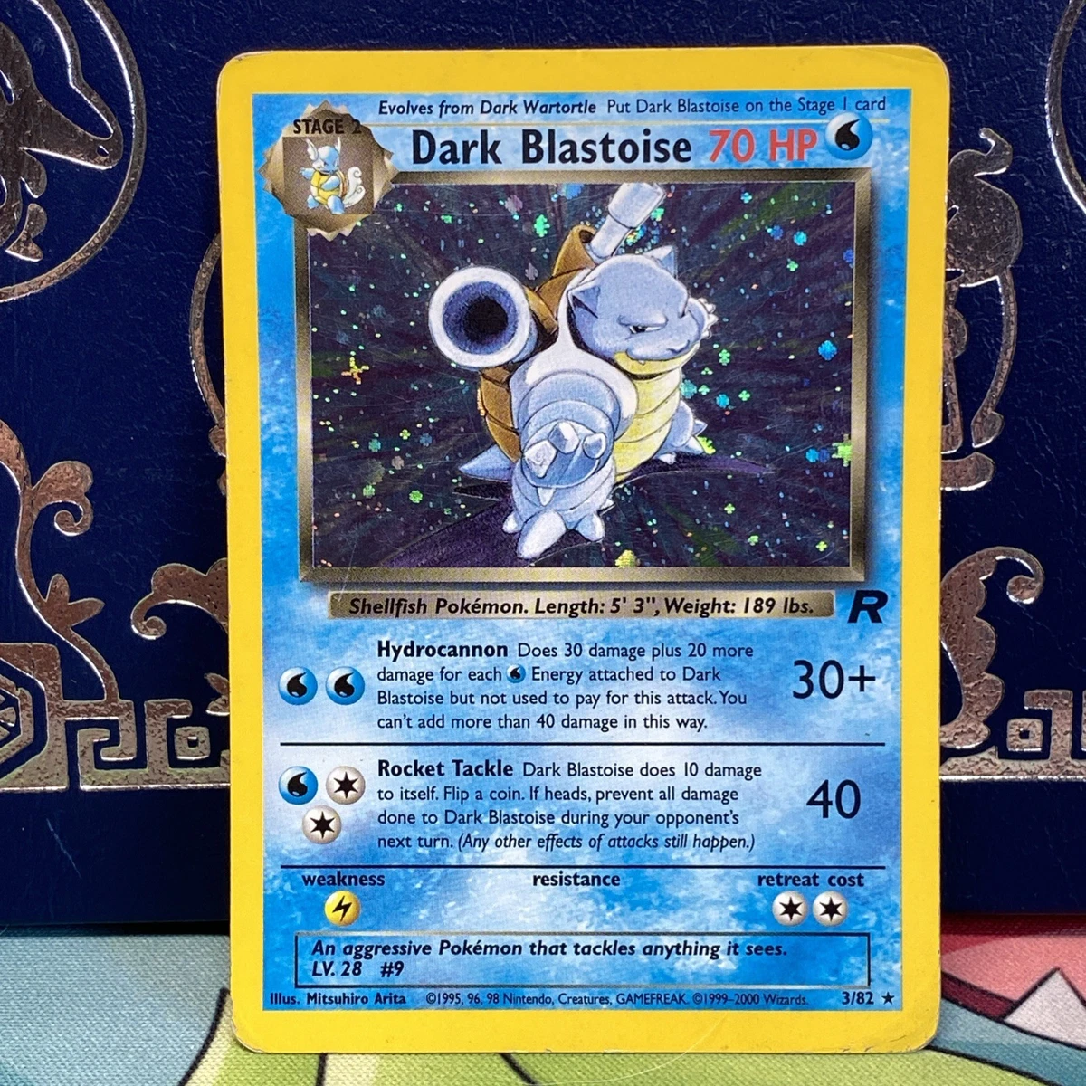 pokemon dark blastoise card Team Rocket (1st edition) #20/82 Trading – Rotterdam Comics Colorless Retreat Cost Team Rocket Dark Blastoise Pokémon