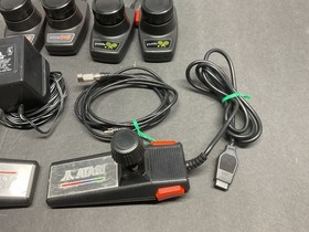 ATARI  7800 Pro System Console  39 Games and Some Manuals   Tested   Working