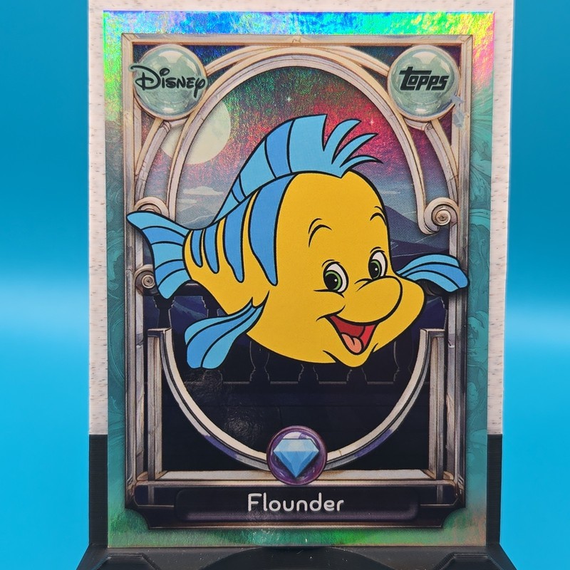 FLOUNDER     2025 Topps Disney Wonder     BASE TIER 2     Little Mermaid
