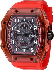 Invicta Men's Racing 48.5mm VH67 Quartz Red Watch IN-48720