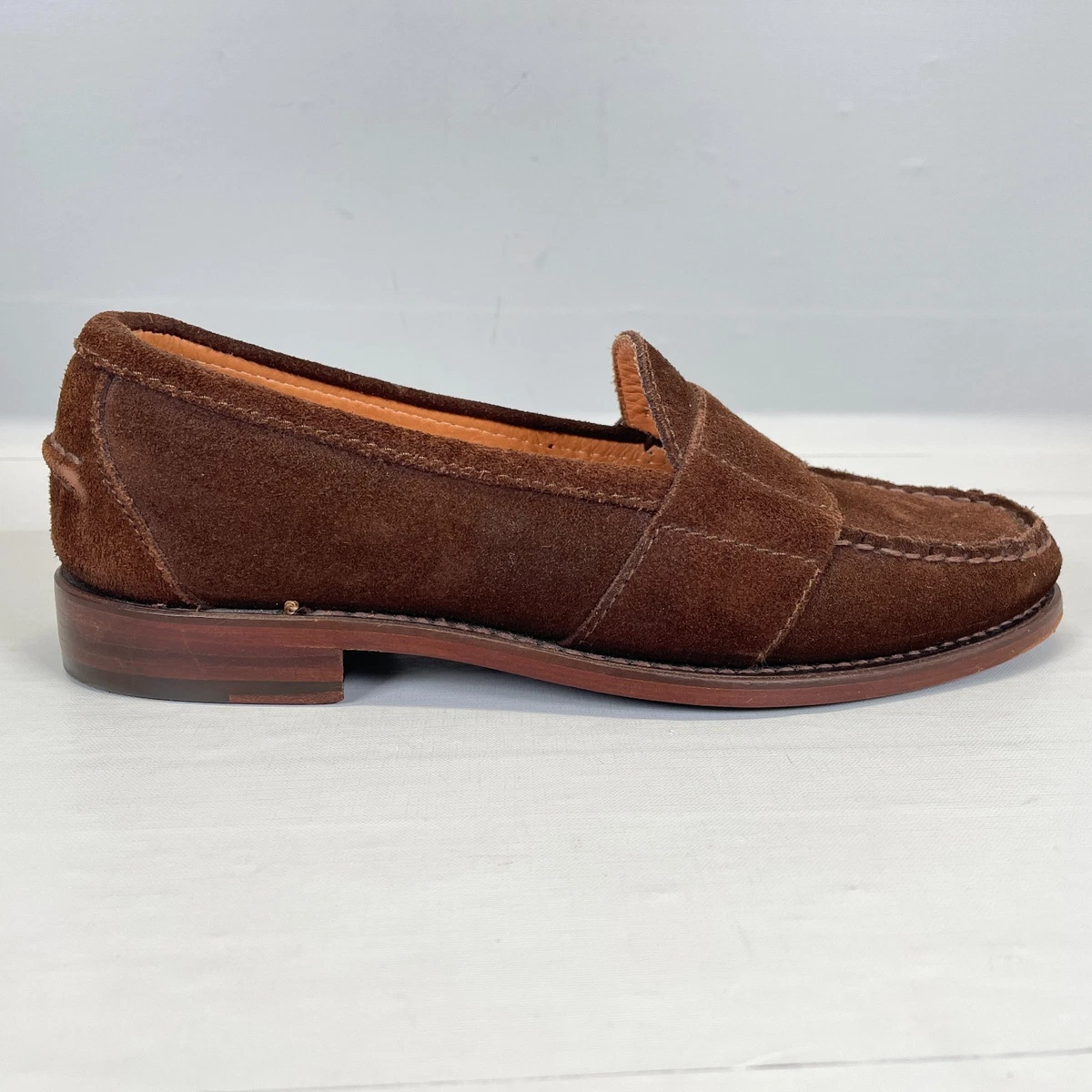 Handsome S495  Ralph Lauren Collection Brown Suede Driving  Shoes/Loafers  13 Polo Ralph Lauren Woodley-SO-Driver Mens Loafers Brown  main image 3