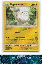 Togedemaru SM - Burning Shadows #47/147 Pokemon Lightly played Reverse Holo