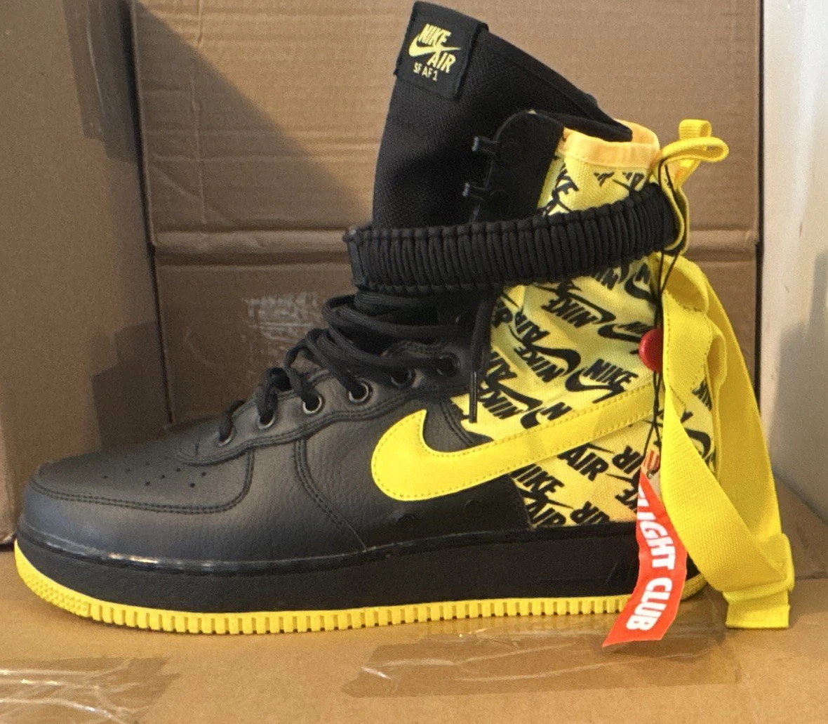 Preços baixos em Nike SF Air Force 1 High Black | eBay