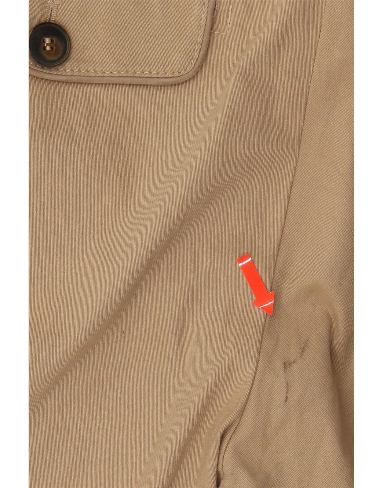 MASSIMO DUTTI Womens Slim Casual Trousers  W32 L28 Beige AD08 thumbnail 3