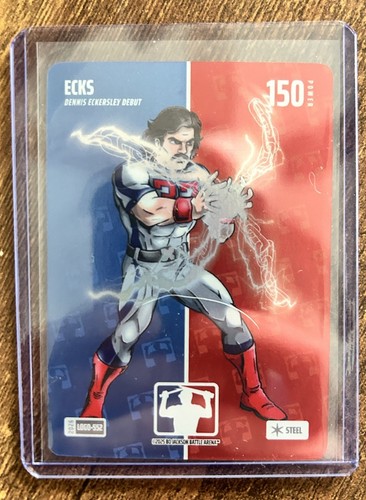 2026 Bo Jackson Battle Arena Ecks Dennis Eckersley Debut Logo Battle Foil Steel