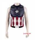Avengers: Endgame Captain America Cosplay Custome Men's Only Vest Halloween Vest