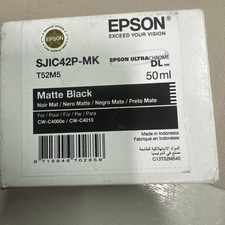 Image of Original Epson SJIC42P-MK Matte Black Ink Cartridge (C13T52M540)