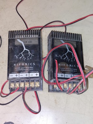 Frequenzweichen Hifonics Teiler Crossover Set 2 Stück  Paarpreis