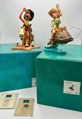 BRAND NEW! WDCC - PECOS BILL & SLUE FOOT SUE from  48 Melody Time w/BOX & COA