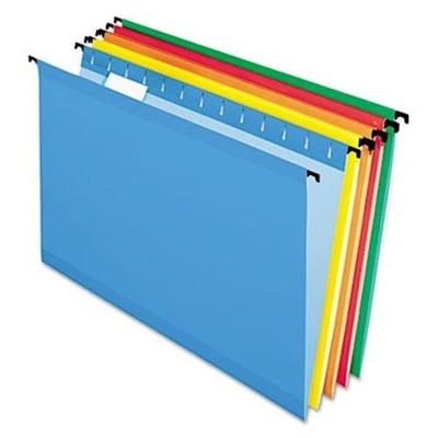 Esselte 615315YEL Hanging Folders Legal Yellow 20/Box