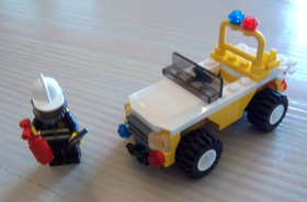 LEGO #20002  City  "4 X 4 Fire Truck " Opened Polybag  2020 Complete