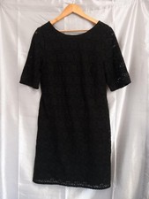 Ladies Monson Black Lace Lined Dress - Knee High - Size 10 - BNWT - RRP £99