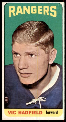 Vic Hadfield #62 1964 Topps card