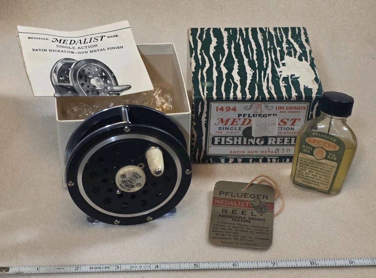 Vintage Pflueger Medalist Fly Reel for sale | eBay