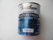 Varathane Ultimate Water Based Polyurethane "Matte" Quart For Wood Surfaces