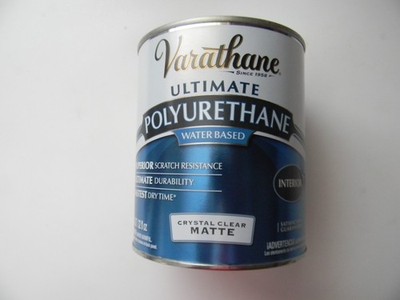 Varathane Ultimate Water Based Polyurethane ''Matte'' Quart For Wood Surfaces