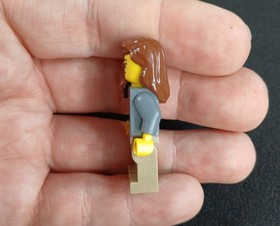 Lego City Flatbed Truck Passenger Minifigure cty0370 from 60017