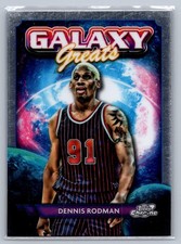 2023-24 Topps Cosmic Chrome - Galaxy Greats Dennis Rodman #GG-4