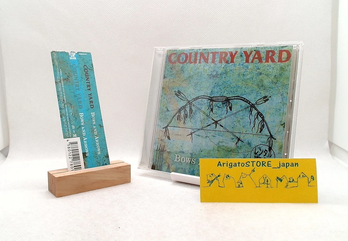 COUNTRY YARD BOWS AND ARROWS CD OBI Japan Rock