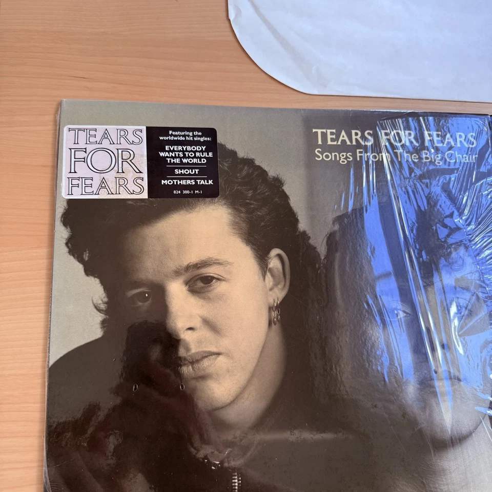 1985 TEARS FOR FEARS Songs From The Big Chair Original 1st Pressing In Shrink! - Image 2 of 4