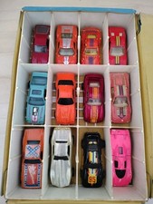 Hot Wheels Vintage Lot Of 12 With Old Case
