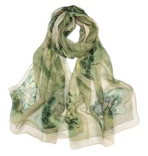 Pokeedioty Scarfs for Women Lightweight Fashion Scarves Elegant Floral P 098