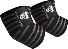Weightlifting Elbow Wraps 1 Pair - Flexible 40'' Elbow Compression Strap  Joi