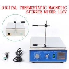 10L Thermostatic Magnetic Stirrer Heating Lab Digital Mixer Hot Plate CJ-882A US