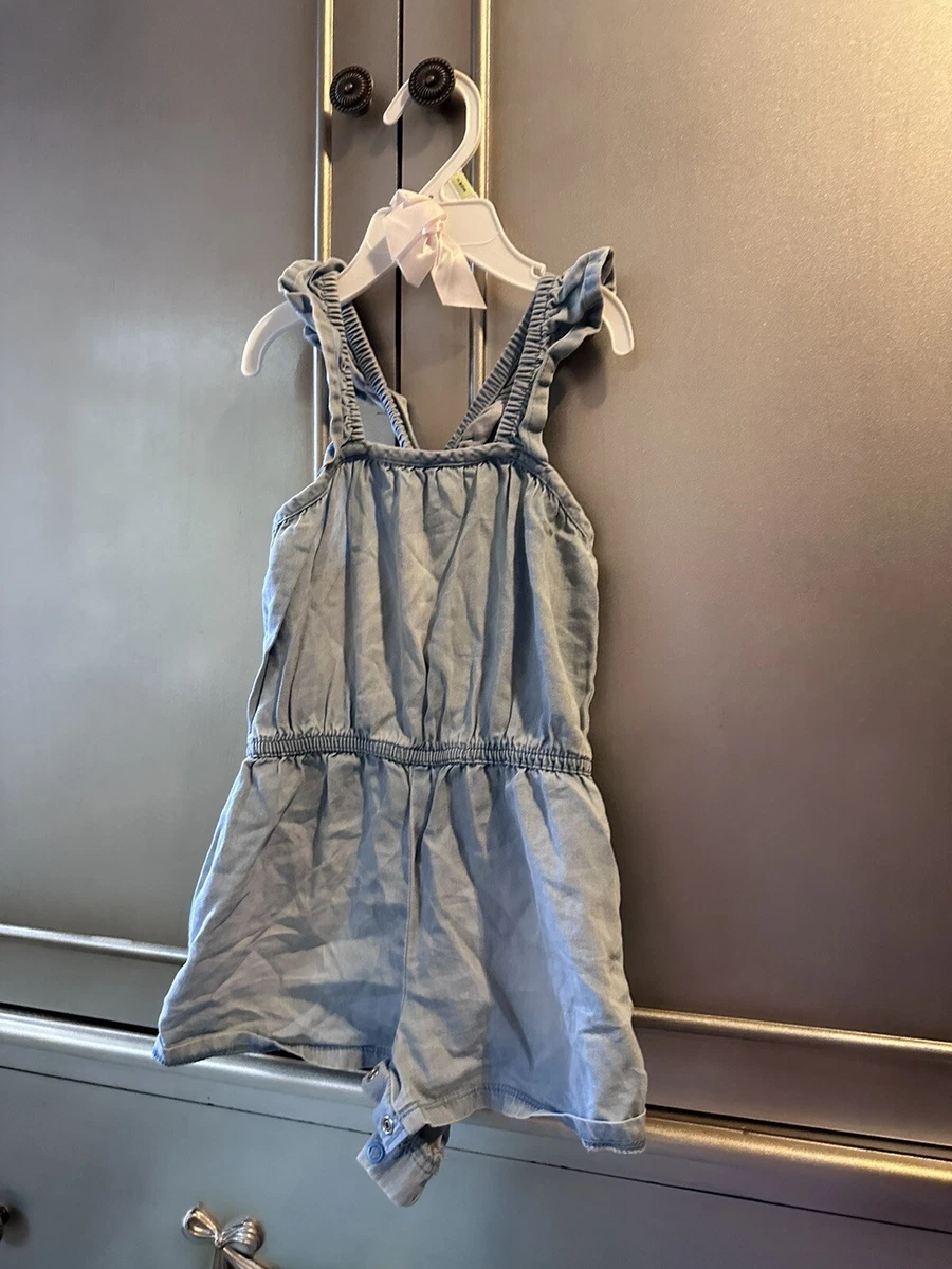 Denim playsuit sale next