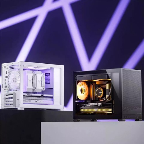 D32 STD Micro-Atx PC Case,High Compatibility Mini Desktop Case,A/B Mode for MB, - Picture 3 of 7