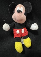 Kellogg's Walt Disney World Mini Bean Bag Plush Mickey Mouse 4"