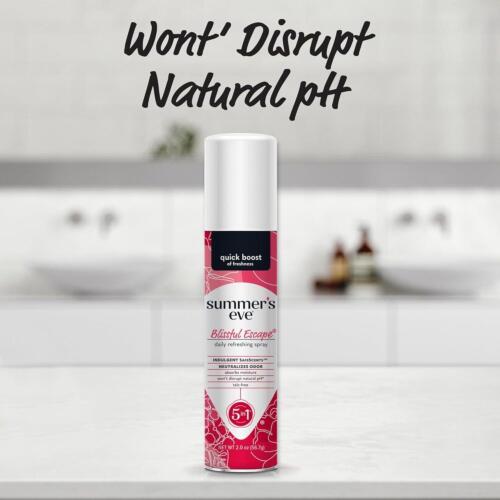 Summers Eve Feminine Deodorant Freshening Spray (3 Pack) 2 Fl Oz Blissful Escape - Picture 6 of 6