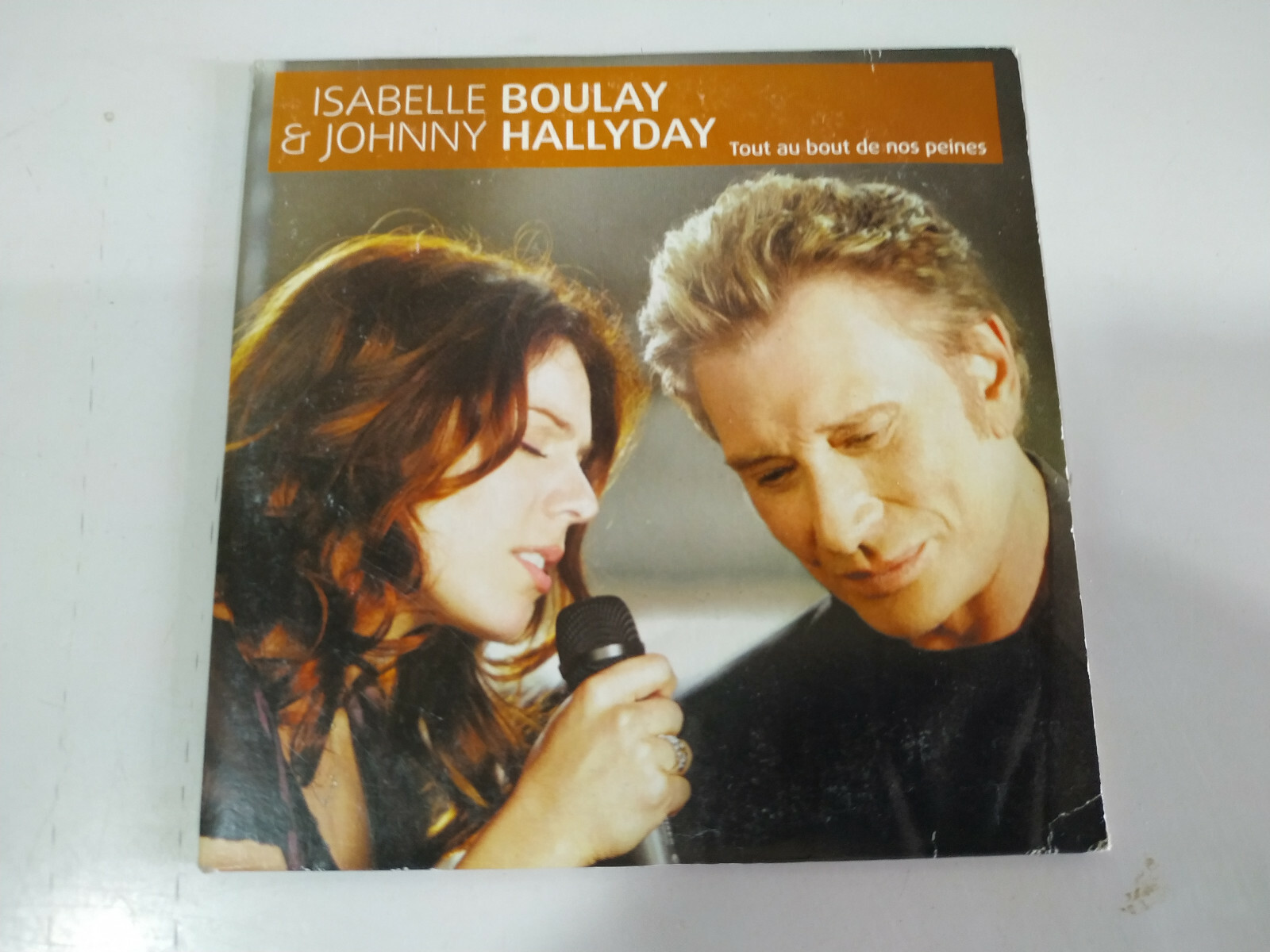 Isabelle Boulay & Johnny Hallyday Tout Au Bout De Nos Peines - Single CD - 3T