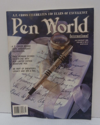 Vintage Pen World International Magazine July/August 1995 Volume 8, No. 6