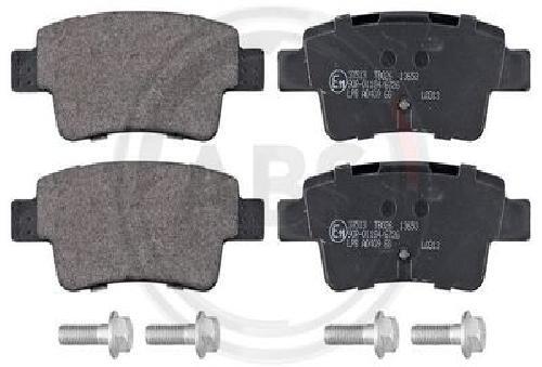 Original A.B.S. Bremsbelagsatz Scheibenbremse 37513 FüR Fiat Opel-image