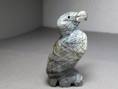 ZUNI FETISH F-4800 PICASSO MARBLE EAGLE BY FITZ KIYITE | eBay