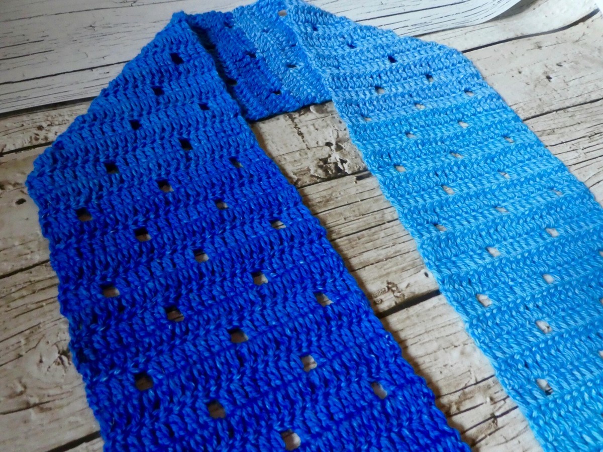 Easy Crochet Scarf Crosia Muffler Easy Crochet Scarf Pattern For