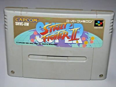 Super Street Fighter II Super Famicom SFC Japan import US Seller