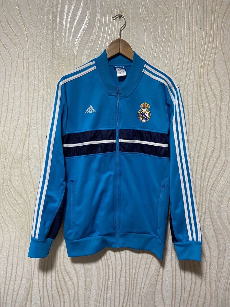 REAL MADRID 2013 2014 ANTHEM TRACK JACKET ADIDAS Z23921 sz M REAL MADRID 2013 2014 ANTHEM TRACK JACKET ADIDAS Z23921 sz M