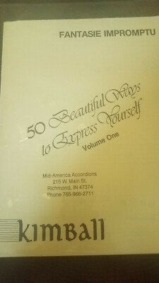 Fantasie Impromptu - 50 Beautiful Ways to Express Yourself Sheet Music 