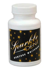 Sparkle-Dent Denture Whitener and Cleaner