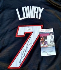 Kyle Lowry Signed Miami Heat Mashup Swingman Jersey-Players Choice Size L JSA...