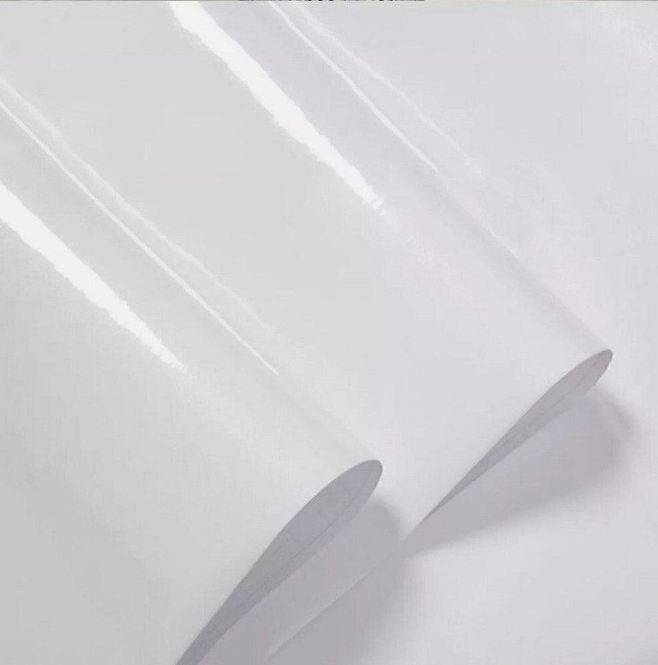 10m/Roll Self Adhesive Kitchen Worktop Covering Vinyl Wrap Cupboard