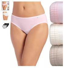 Women's Jockey 3-Pack Bikini PINK PEARL 100 Cotton Comfort Panty Underwear